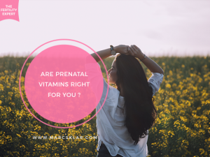 Are prenatal vitamins right for you?